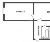 2-комн, 48кв м, этаж 2/5 ул Наймушина, 34