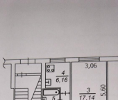 3-комн, 62.2кв м, этаж 1/5 Братск г, ул. Карла-Маркса, д.6
