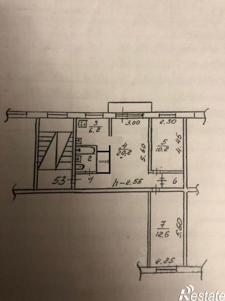 3-комн квартира улица Кирова, 12,  д. 12