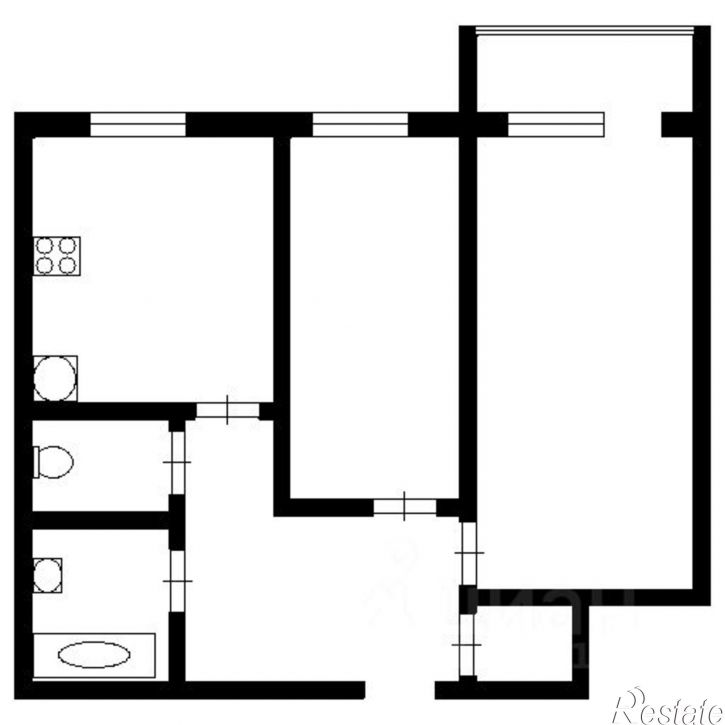 2-комн квартира ул Возрождения, 18,  д. 18