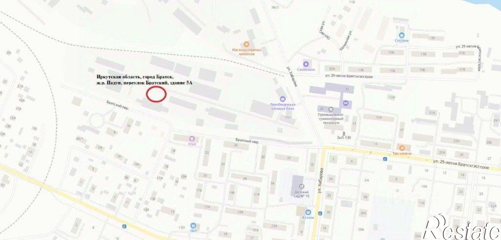 Купить ОСЗ, отдельно стоящее здание за 57 596 рублей на Братский переулок, 8/1