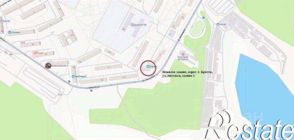 Купить ОСЗ, отдельно стоящее здание за 10 791 700 рублей на улица Энгельса, 1