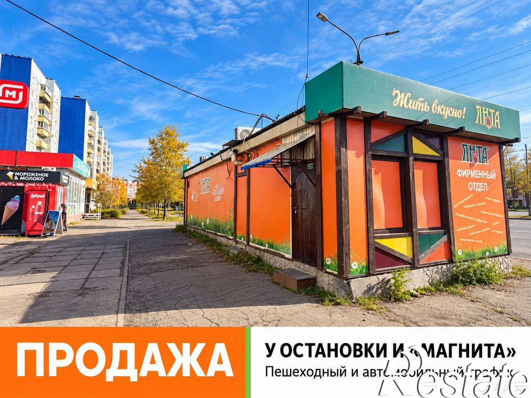 Купить торговое помещение за 6 300 000 рублей на улица Крупской, 35